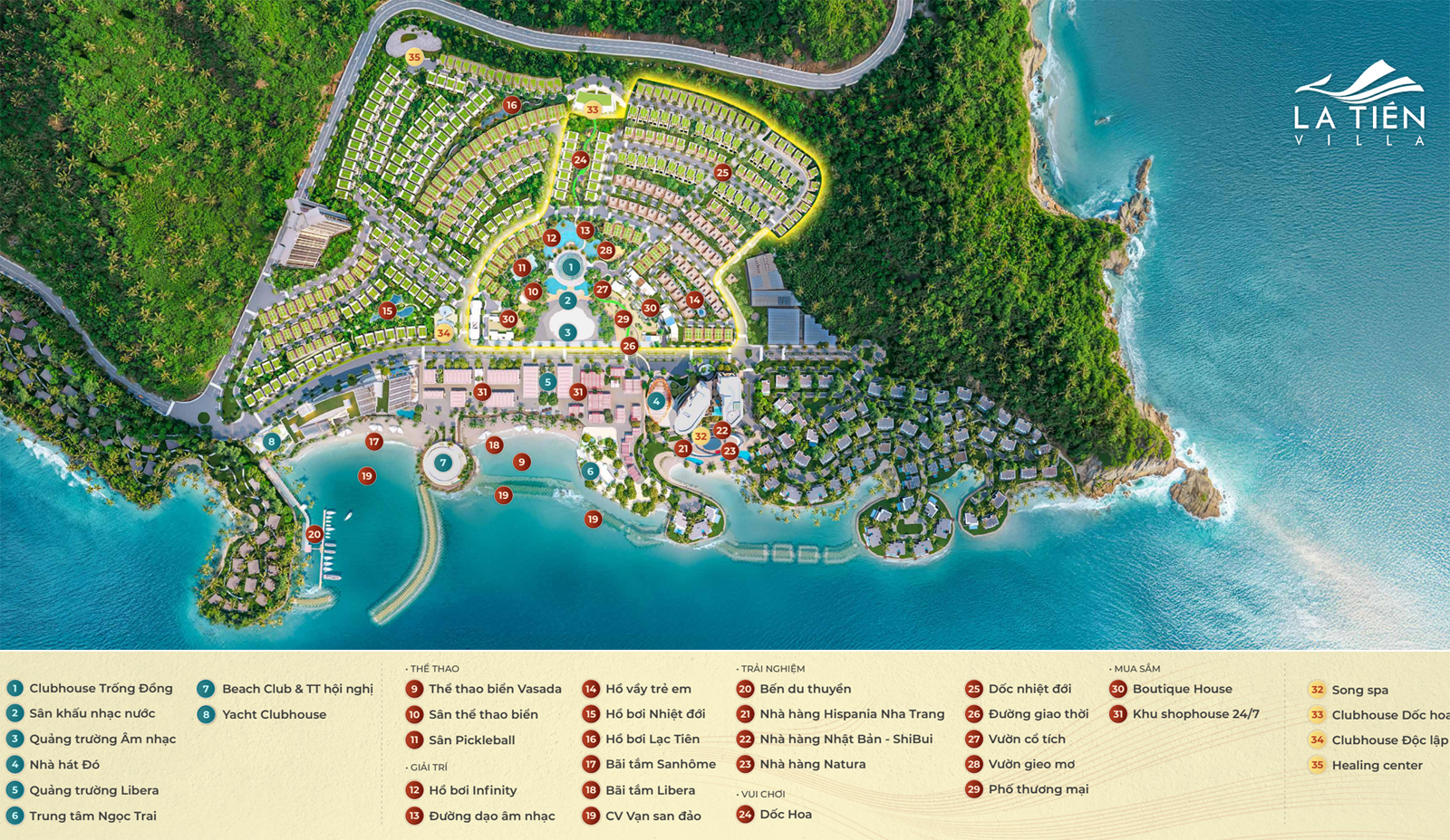 Tổng Quan Biệt Thự La Tiên Villa Nha Trang