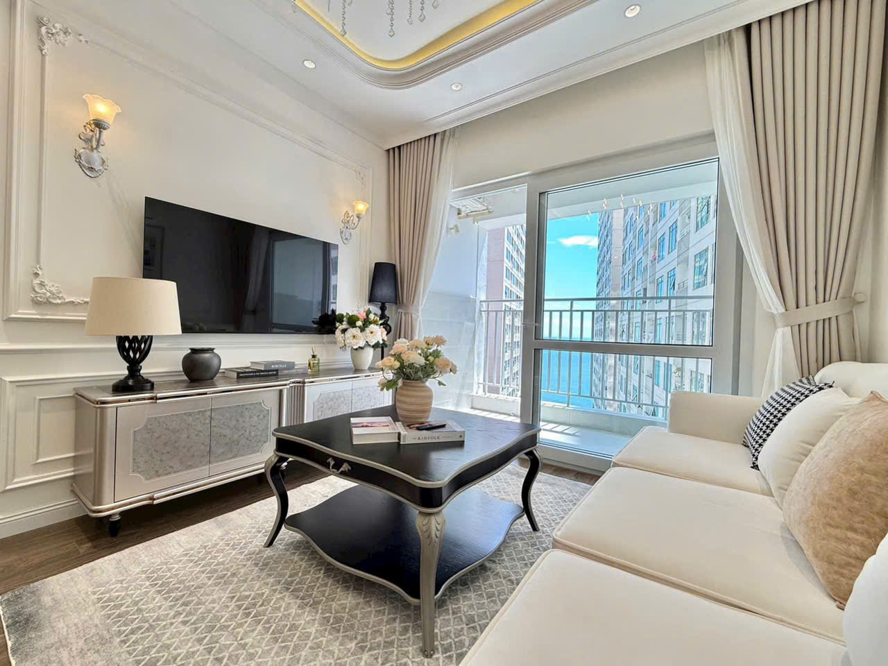 LUXURY APARTMENT SEA VIEW FOR RENT IN MUONG THANH VIEN TRIEU | NORTH NHA TRANG