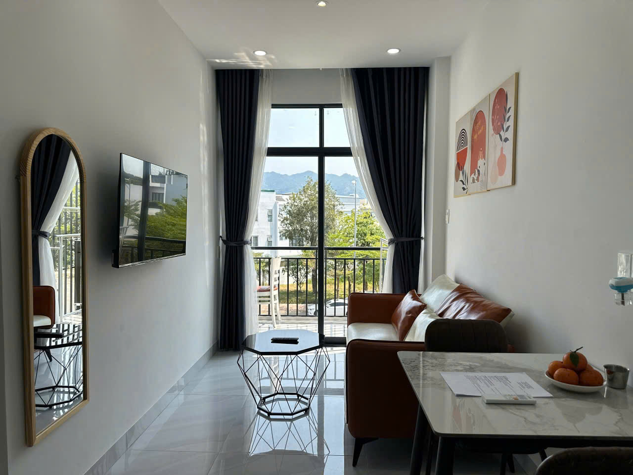 NEW APARTMENT 1-BEDROOM FOR RENT IN MY GIA URBAN AREA NHA TRANG