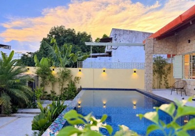VILLA WITH POOL AND GARDEN FOR RENT IN NORTH NHA TRANG | CLOSE TO THE BEACH