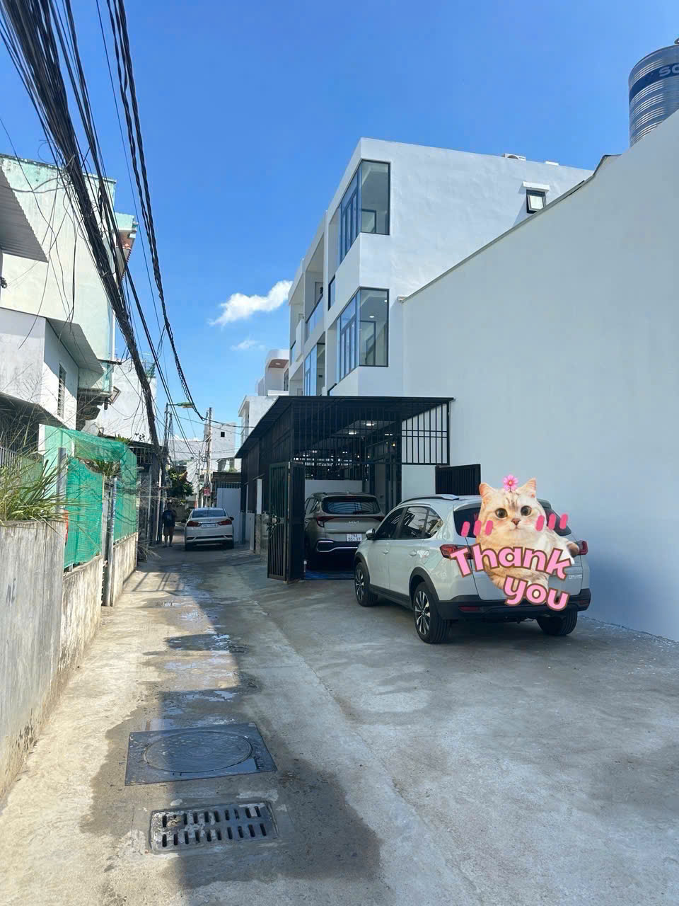 BRAND NEW 3-STORY TOWNHOUSE WITH CAR PARKING FOR RENT IN WEST NHA TRANG